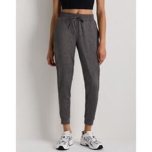 Quince Heather Charcoal Gray Jogger Track Pants